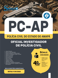 Apostila PC-AP 2026 - Oficial Investigador de Polícia Civil - Imagem 3
