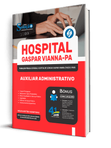 Apostila Hospital Gaspar Vianna-PA 2026 - Auxiliar Administrativo - Imagem 2