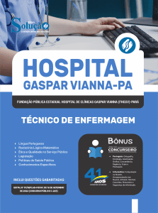Apostila Hospital Gaspar Vianna-PA 2026 - Técnico de Enfermagem - Imagem 3