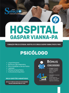 Apostila Hospital Gaspar Vianna-PA 2026 - Psicólogo - Imagem 3