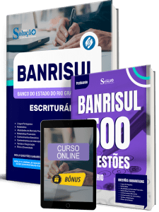 Combo BANRISUL 2026 - Escriturário - Imagem 1