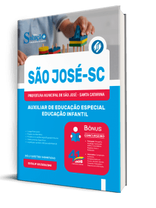 Apostila Prefeitura de São José-SC 2026 - Auxiliar de Educação Especial - Educação Infantil - Imagem 2