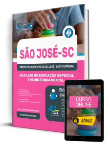 Apostila Prefeitura de São José-SC 2026 - Auxiliar de Educação Especial - Ensino Fundamental - Imagem 1