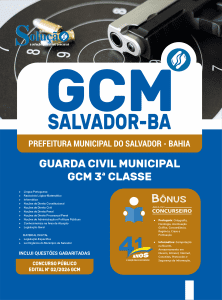 Apostila Prefeitura de Salvador-BA 2026 - Guarda Civil Municipal - GCM 3ª Classe - Imagem 3
