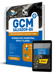 Apostila Prefeitura de Salvador-BA 2026 - Guarda Civil Municipal - GCM 3ª Classe - Imagem 1