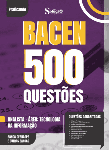 Caderno de Questões BACEN - Analista - Área: Tecnologia da Informação - 500 Questões Gabaritadas - Imagem 2