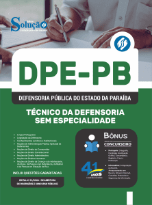 Apostila DPE-PB 2026 - Técnico da Defensoria - Sem Especialidade - Imagem 3