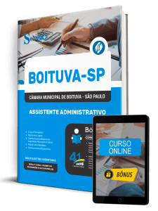 Apostila Câmara de Boituva-SP 2026 - Assistente Administrativo - Imagem 1