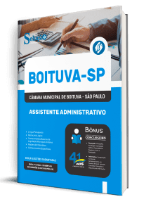 Apostila Câmara de Boituva-SP 2026 - Assistente Administrativo - Imagem 2