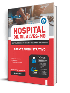 Apostila Hospital Municipal Dr. Gil Alves - Bocaiúva-MG 2026 - Agente Administrativo - Imagem 2
