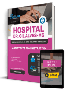 Apostila Hospital Municipal Dr. Gil Alves - Bocaiúva-MG 2026 - Assistente Administrativo - Imagem 1