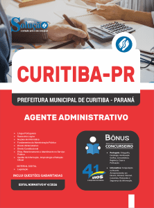 Apostila Prefeitura de Curitiba-PR 2026 - Agente Administrativo - Imagem 3