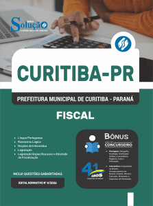 Apostila Prefeitura de Curitiba-PR 2026 - Fiscal - Imagem 3