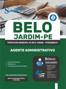 Apostila Prefeitura de Belo Jardim-PE 2026 - Agente Administrativo - Imagem 3