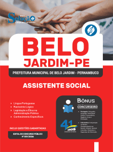 Apostila Prefeitura de Belo Jardim-PE 2026 - Assistente Social - Imagem 3