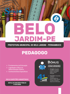 Apostila Prefeitura de Belo Jardim-PE 2026 - Pedagogo - Imagem 3