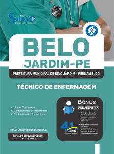 Apostila Prefeitura de Belo Jardim-PE 2026 - Técnico de Enfermagem - Imagem 3