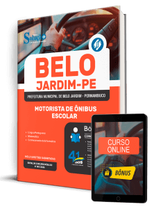 Apostila Prefeitura de Belo Jardim-PE 2026 - Motorista de Ônibus Escolar - Imagem 1