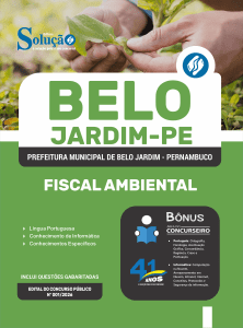 Apostila Prefeitura de Belo Jardim-PE 2026 - Fiscal Ambiental - Imagem 3