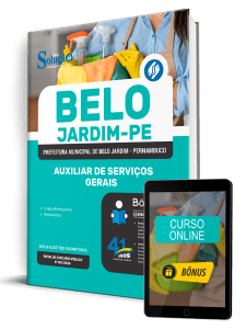 Apostila Prefeitura de Belo Jardim-PE 2026 - Auxiliar de Serviços Gerais - Imagem 1
