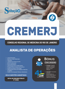 Apostila CREMERJ 2026 - Analista de Operações - Imagem 3