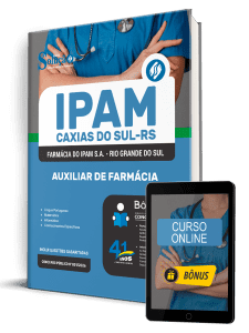Apostila Farmácia do IPAM 2026 - Auxiliar de Farmácia - Imagem 1