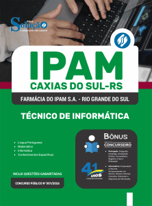 Apostila Farmácia do IPAM 2026 - Técnico de Informática - Imagem 3