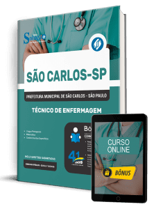 Apostila Prefeitura de São Carlos-SP 2026 - Técnico de Enfermagem - Imagem 1