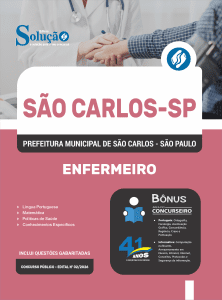 Apostila Prefeitura de São Carlos-SP 2026 - Enfermeiro - Imagem 3