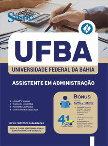 Apostila UFBA 2026 - Técnico-Administrativo em Educação - Assistente em Administração - Imagem 3