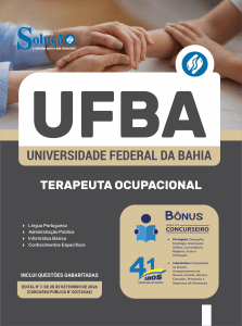 Apostila UFBA 2026 - Técnico-Administrativo em Educação - Terapeuta Ocupacional - Imagem 3