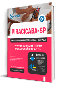 Apostila Prefeitura de Piracicaba-SP 2026 - Professor Substituto de Educação Infantil - Imagem 2