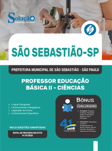 Apostila Prefeitura de São Sebastião-SP 2026 - Professor Educação Básica II - Ciências - Imagem 3