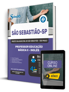 Apostila Prefeitura de São Sebastião-SP 2026 - Professor Educação Básica II - Inglês - Imagem 1
