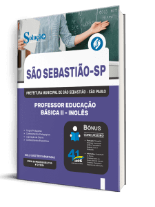 Apostila Prefeitura de São Sebastião-SP 2026 - Professor Educação Básica II - Inglês - Imagem 2