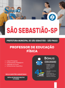 Apostila Prefeitura de São Sebastião-SP 2026 - Professor de Educação Física - Imagem 3