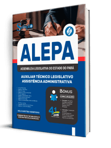 Apostila ALEPA 2026 - Auxiliar Técnico Legislativo - Assistência Administrativa - Imagem 2