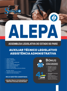 Apostila ALEPA 2026 - Auxiliar Técnico Legislativo - Assistência Administrativa - Imagem 3