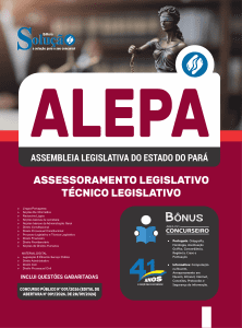 Apostila ALEPA 2026 - Assessoramento Legislativo - Técnico Legislativo - Imagem 3