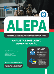 Apostila ALEPA 2026 - Analista Legislativo - Administração - Imagem 3