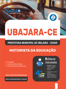 Apostila Prefeitura de Ubajara-CE 2026 - Motorista da Educação - Imagem 3