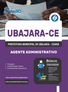 Apostila Prefeitura de Ubajara-CE 2026 - Agente Administrativo - Imagem 3