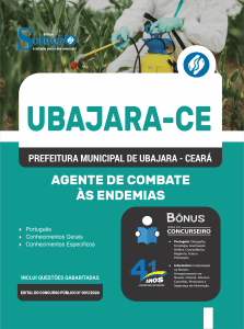 Apostila Prefeitura de Ubajara-CE 2026 - Agente de Combate às Endemias - Imagem 3
