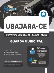 Apostila Prefeitura de Ubajara-CE 2026 - Guarda Municipal - Imagem 3