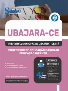 Apostila Prefeitura de Ubajara-CE 2026 - Professor de Educação Básica III - Educação Infantil - Imagem 3