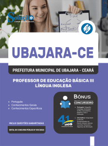 Apostila Prefeitura de Ubajara-CE 2026 - Professor de Educação Básica III - Língua Inglesa - Imagem 3