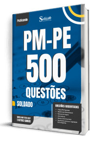 Caderno de Questões PM-PE - Soldado - 500 Questões Gabaritadas - Imagem 1