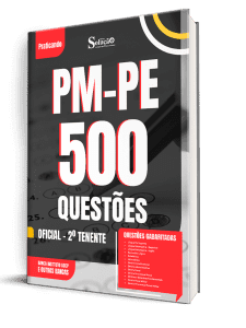 Caderno de Questões PM-PE - Oficial - 2º Tenente - 500 Questões Gabaritadas - Imagem 1