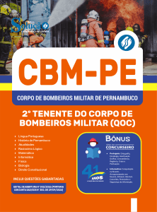 Apostila CBM-PE 2026 - 2º Tenente do Corpo de Bombeiros Militar (QOC) - Imagem 3