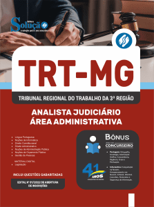 Apostila TRT-MG 2026 - Analista Judiciário- Área Administrativa - Imagem 3